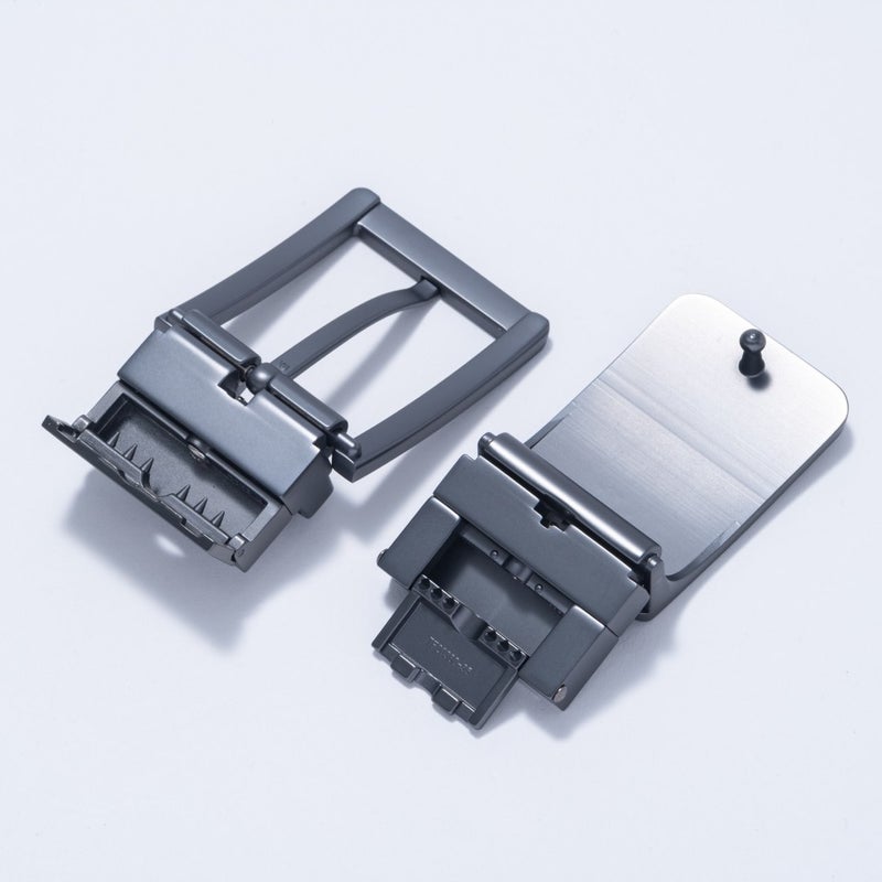 BOSS Gifflet レザーリバーシブルベルト【HBMB6090】 ブラック