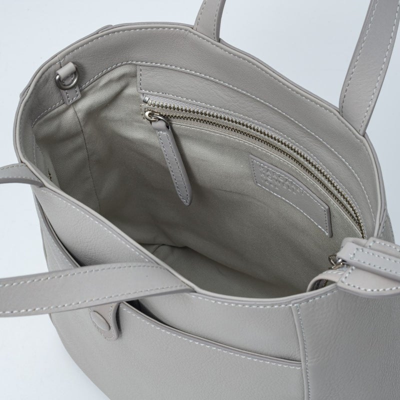 MARGARET HOWELL idea トーティング 2WAYトート ライトグレー