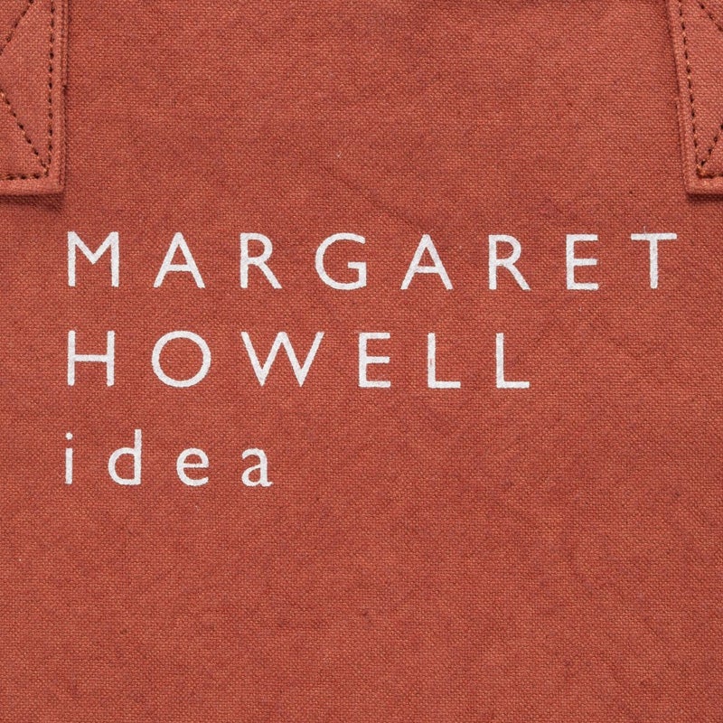 MARGARET HOWELL idea ワーバートン トート レンガ