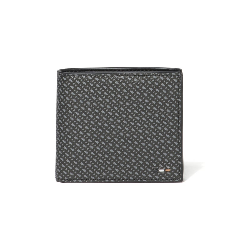 BOSS Ray_MN_4cc_Coin 折り財布【HBMW6RS2】 ブラック