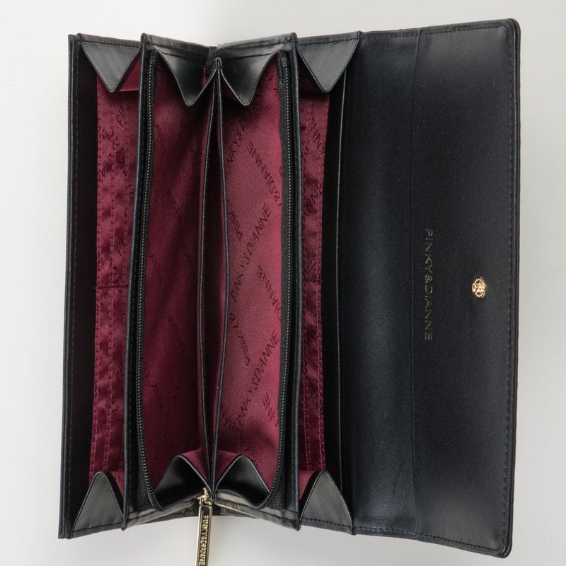 PINKY&DIANNE リッチフレイバー 長財布 ブラック