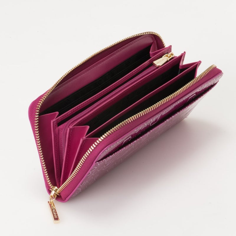 PINKY&DIANNE リッチフレイバー ラウンドファスナー 長財布 ピンク