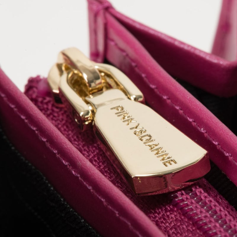 PINKY&DIANNE リッチフレイバー ラウンドファスナー 長財布 ピンク