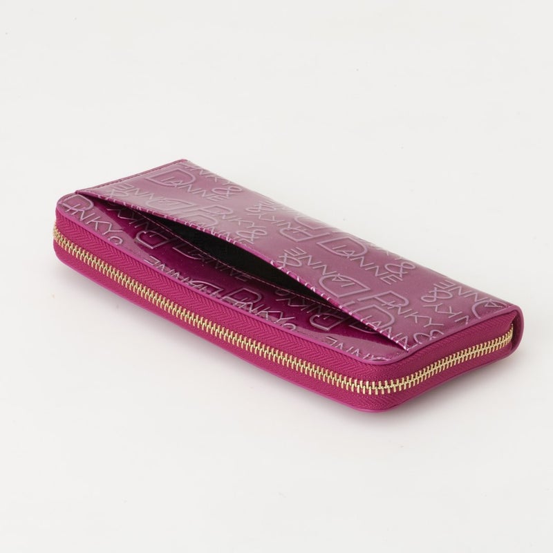 PINKY&DIANNE リッチフレイバー ラウンドファスナー 長財布 ピンク