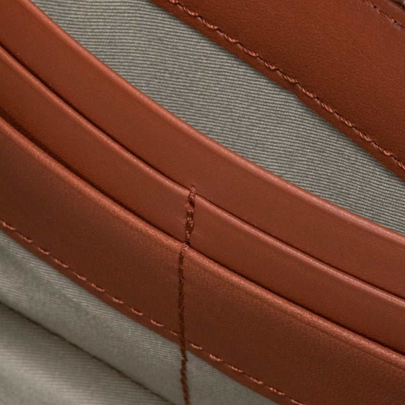 MARGARET HOWELL idea セザー ラウンドファスナー長財布 レンガ