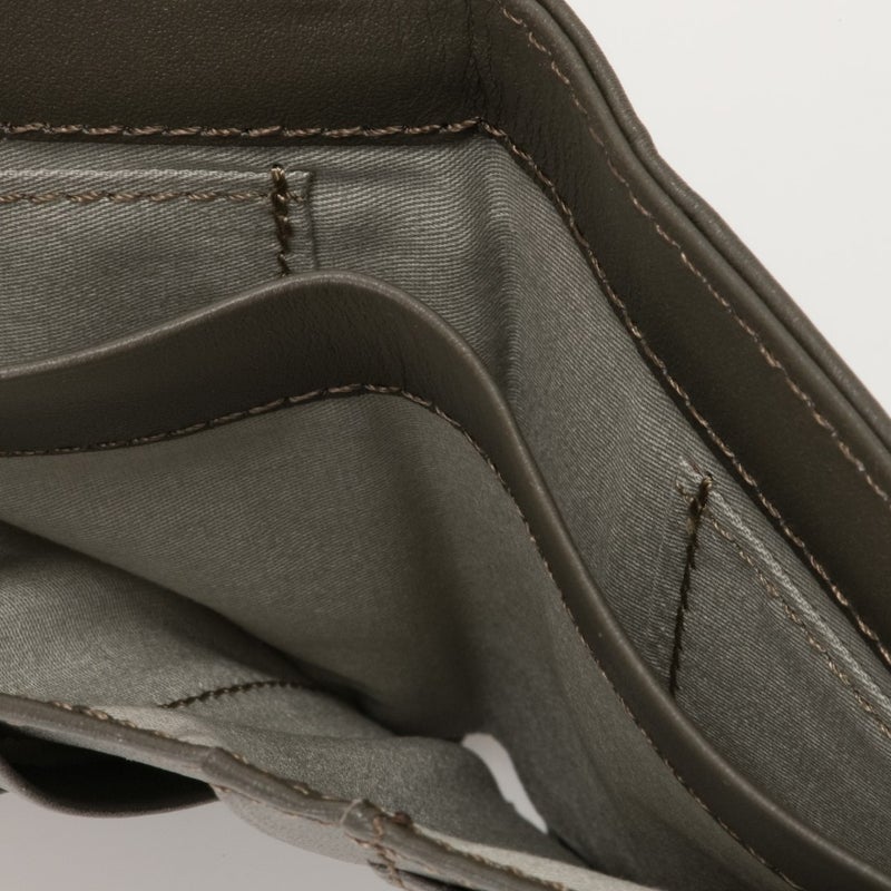 MARGARET HOWELL idea セザー L字ファスナー折り財布 カーキ