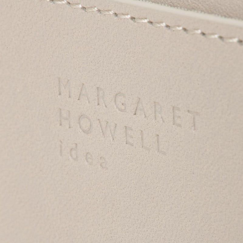 MARGARET HOWELL idea セザー 名刺入れ アイボリー