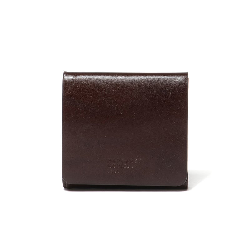 MARGARET HOWELL idea ベンジャミン BOX折り財布 ダークブラウン