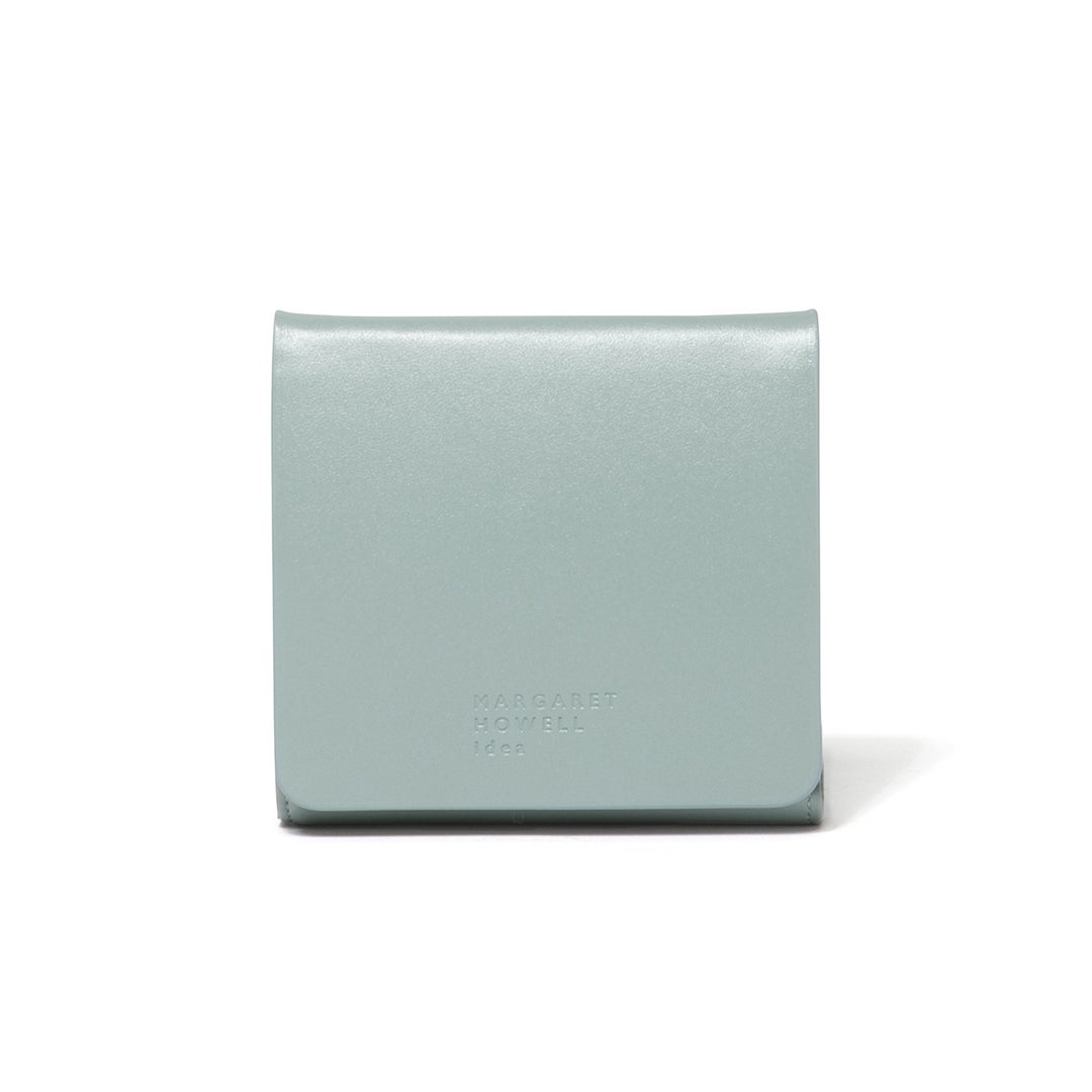 MARGARET HOWELL idea ベンジャミン BOX折り財布 ブルー