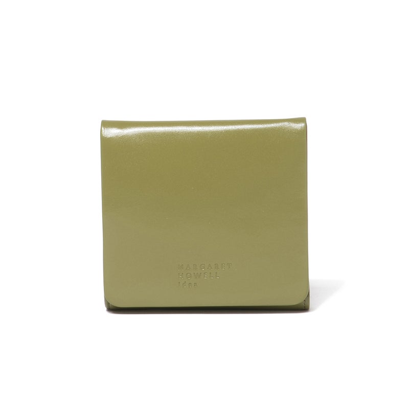MARGARET HOWELL idea ベンジャミン BOX折り財布 オリーブ