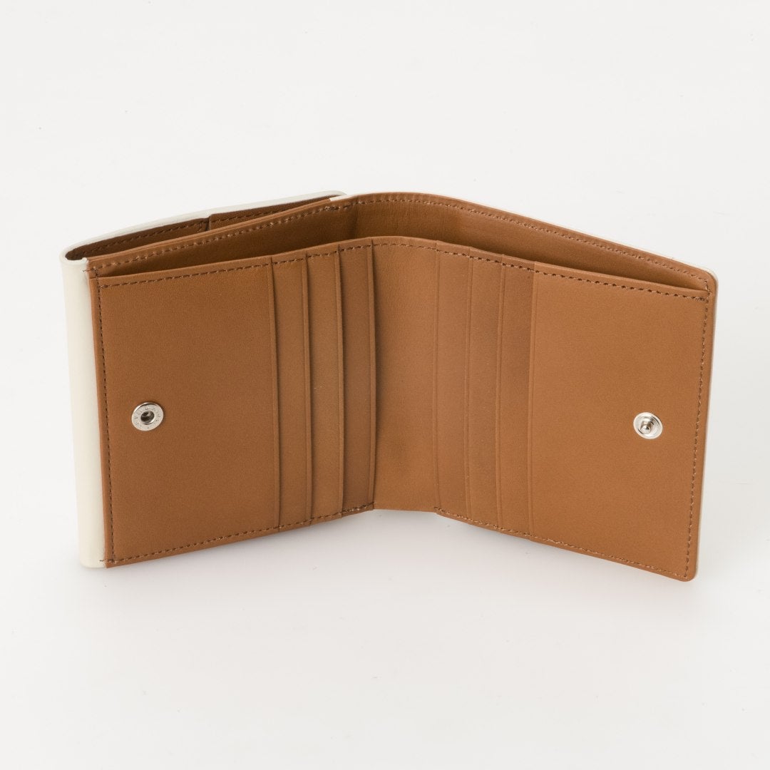 MARGARET HOWELL idea ベンジャミン BOX折り財布 オフホワイト