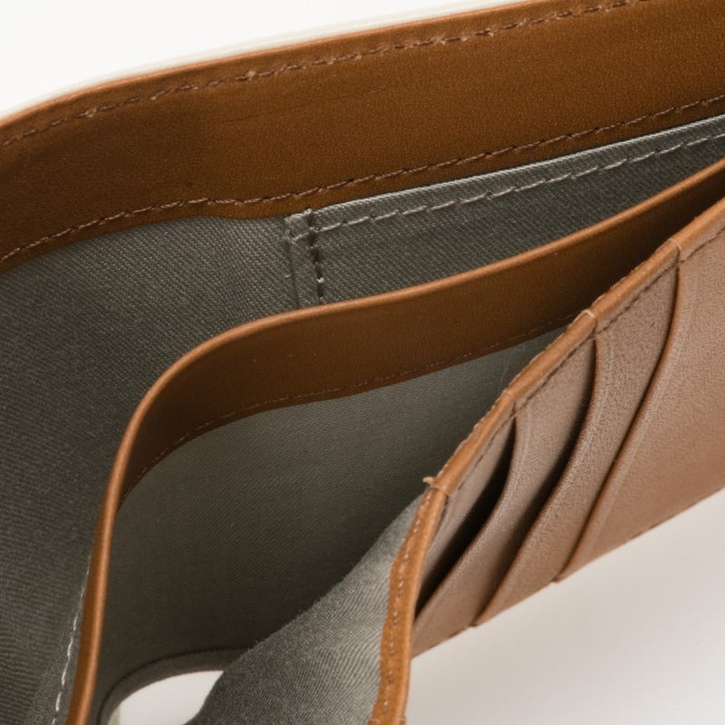 MARGARET HOWELL idea ベンジャミン BOX折り財布 オフホワイト