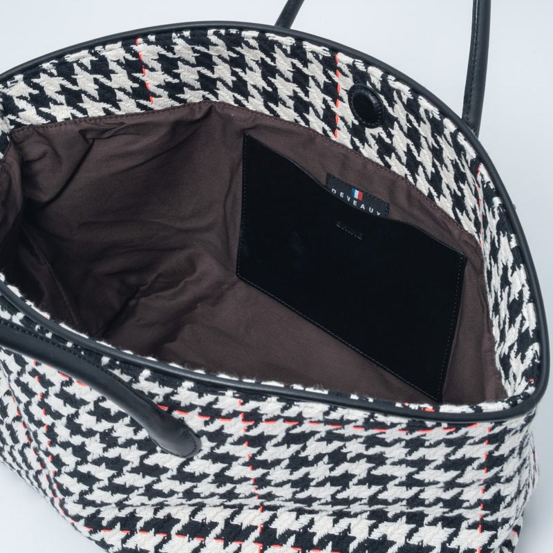 SHIME マルシェトート【SHLH1AH2】 ホワイト/ブラック