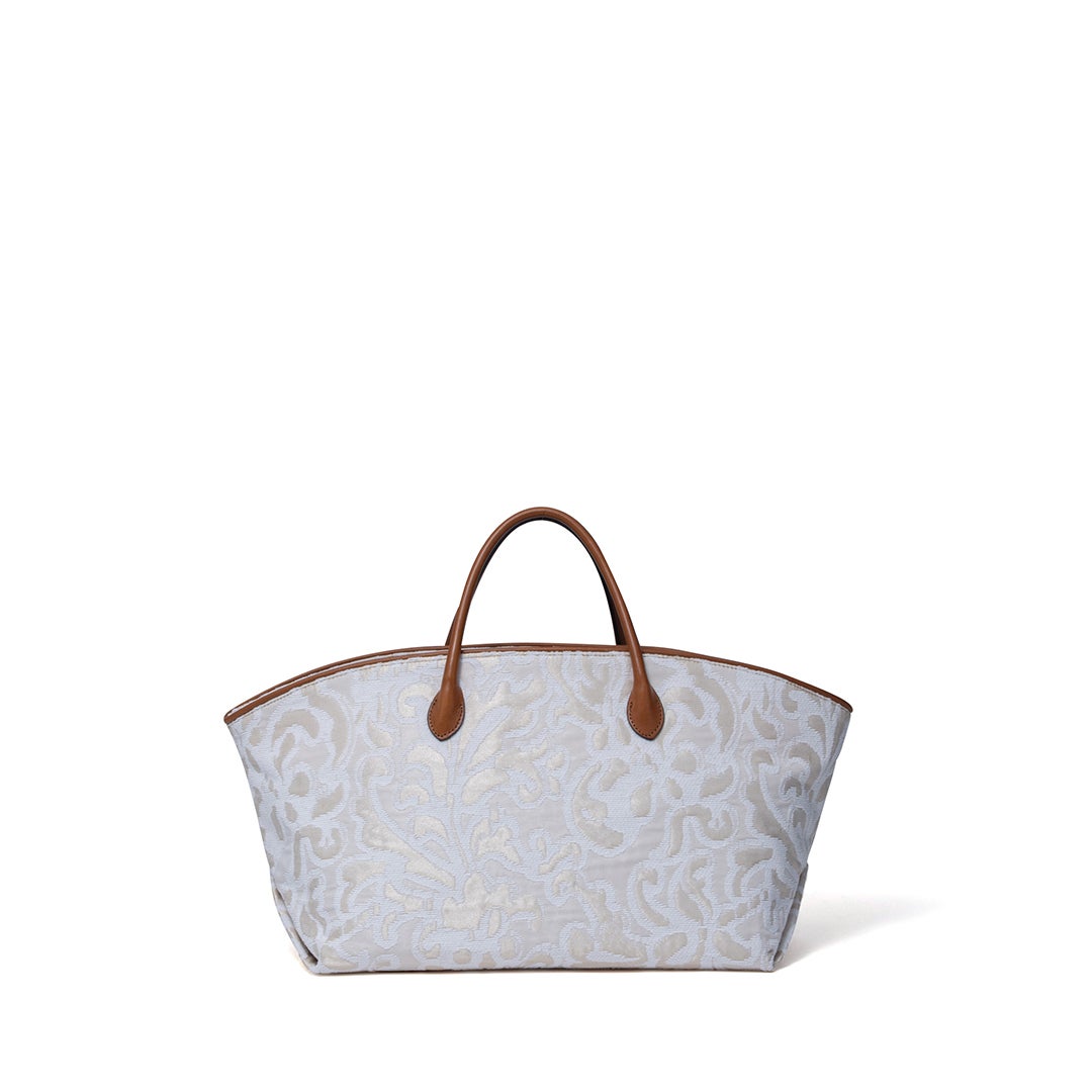 DoKIri-⭐ミンク⭐ミニバック⭐パーティーバッグ⭐持ち手スエード茶 ナゲディ NAGHEDI ショルダーバッグ ST. BARTHS PETIT TOTE SN03011LD