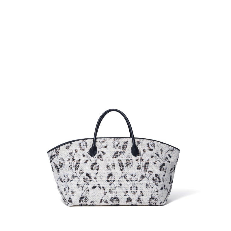 SHIME マルシェトート【SHLH2AH2】 ホワイト/ブラック