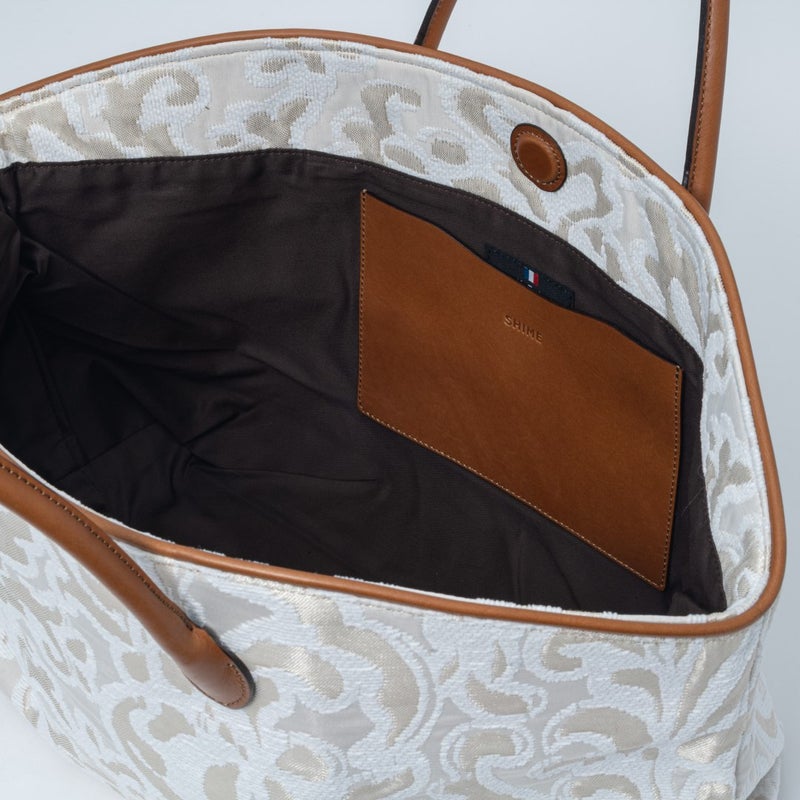 SHIME マルシェトート【SHLH2AH2】 ホワイト