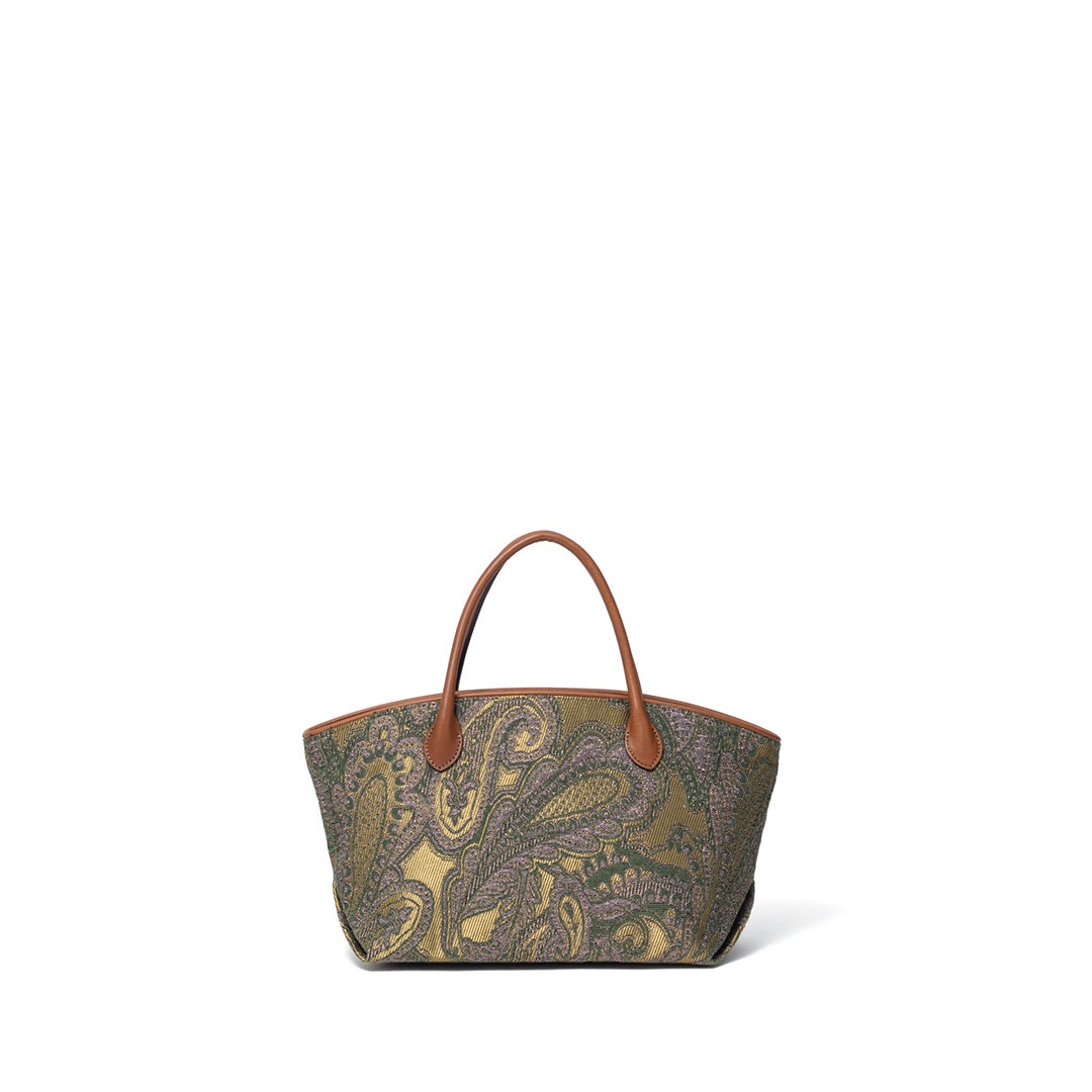 SHIME ミニトート【SHLH1AH4】 カーキ