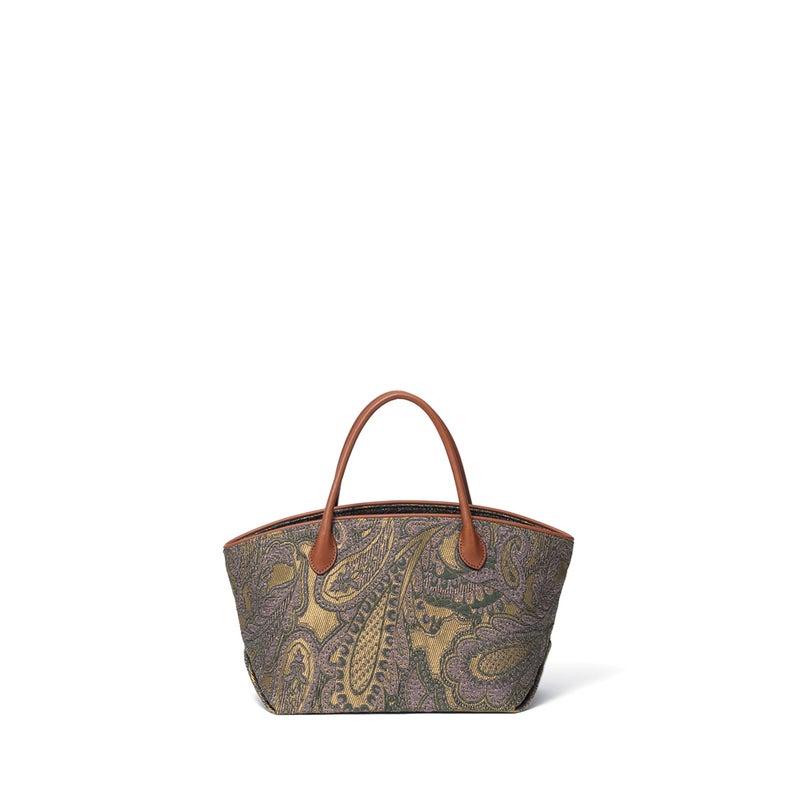 SHIME ミニトート【SHLH1AH4】 カーキ