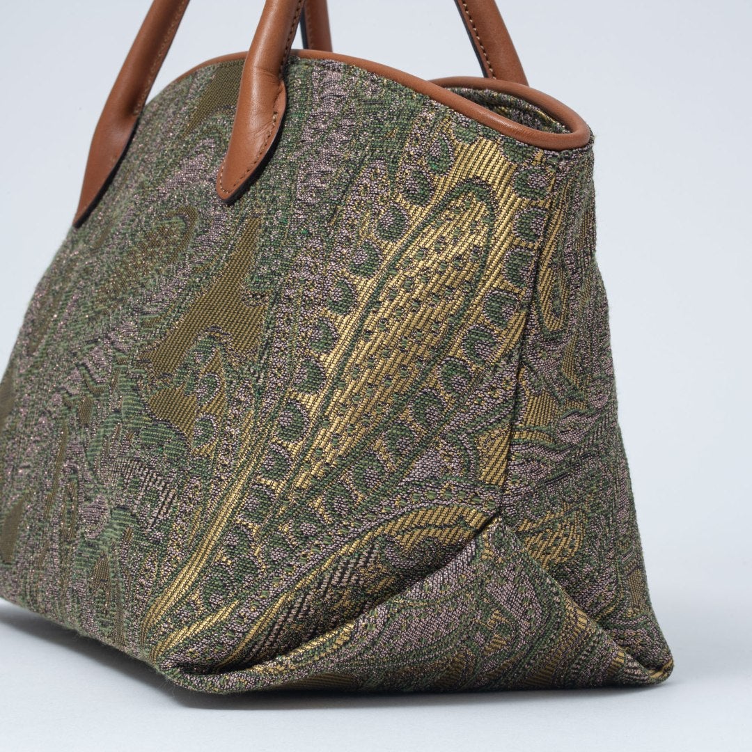 SHIME ミニトート【SHLH1AH4】 カーキ