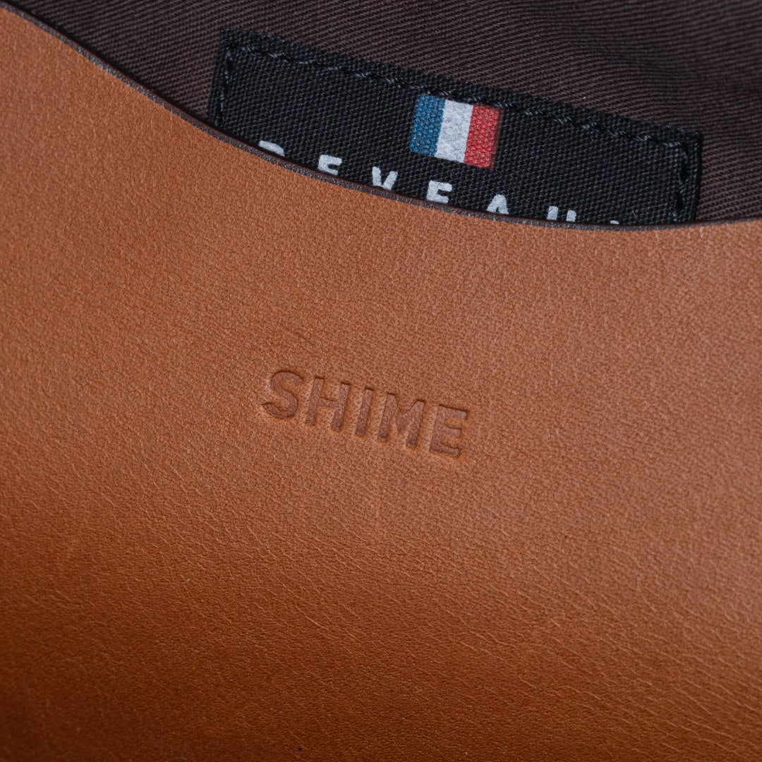 SHIME ミニトート【SHLH1AH4】 カーキ