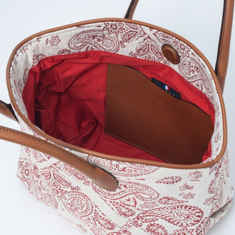 SHIME ミニトート【SHLH3AH4】 レッド