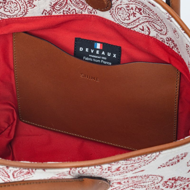 SHIME ミニトート【SHLH3AH4】 レッド