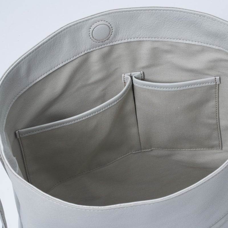  MARGARET HOWELL idea ディニングトン ワンショルダー ライトグレー