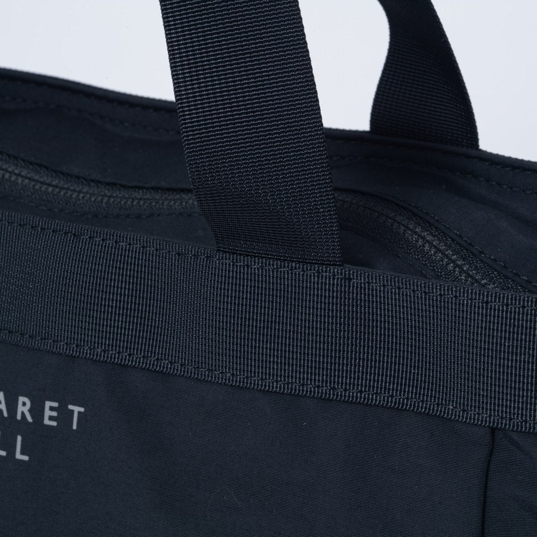 MARGARET HOWELL idea ウエイレット 2WAYハンド ブラック
