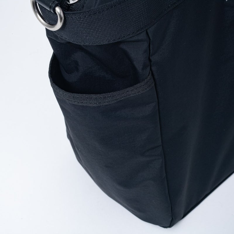 MARGARET HOWELL idea ウエイレット 2WAYハンド ブラック