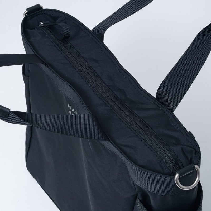 MARGARET HOWELL idea ウエイレット 2WAYハンド ブラック