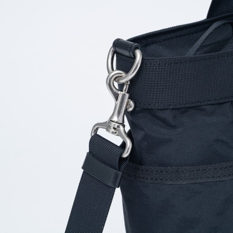 MARGARET HOWELL idea ウエイレット 2WAYハンド ブラック