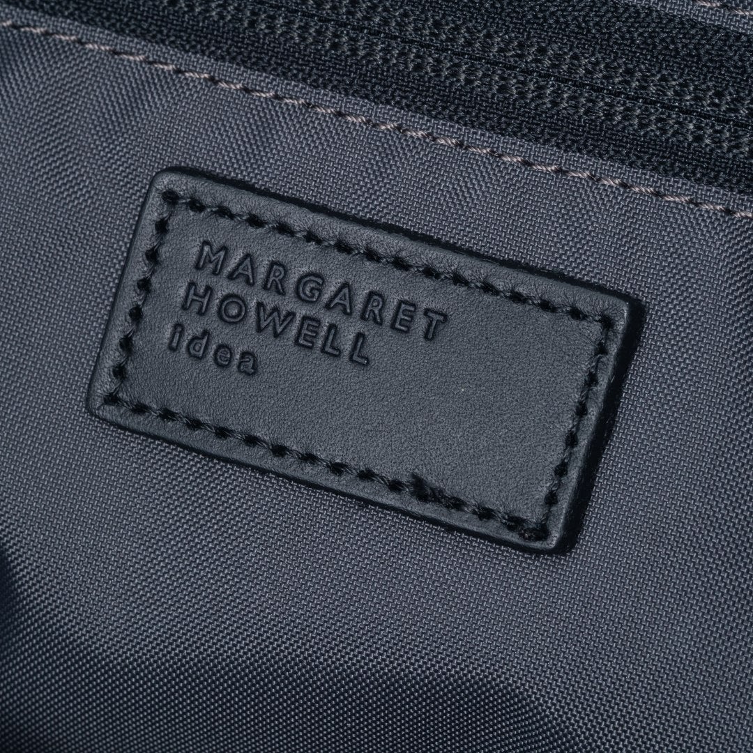 MARGARET HOWELL idea ウエイレット 2WAYハンド ブラック