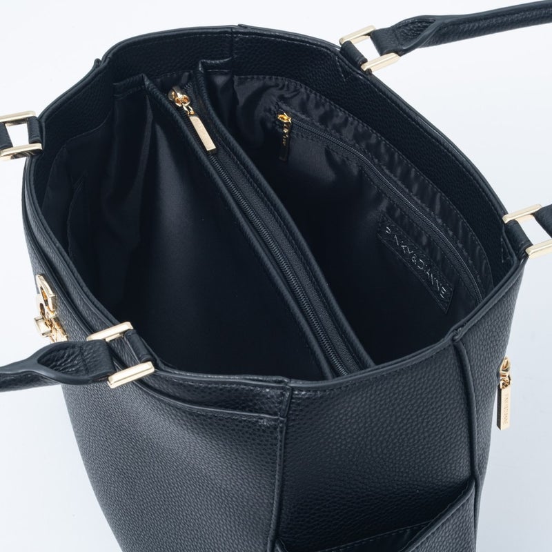 PINKY&DIANNE ロック トート ブラック