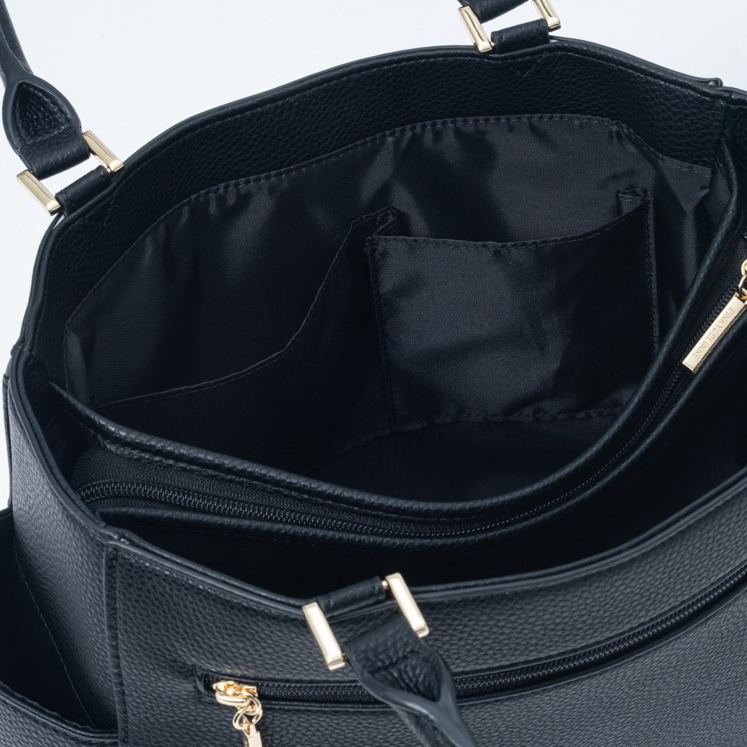 PINKY&DIANNE ロック トート ブラック