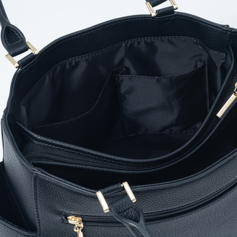 PINKY&DIANNE ロック トート ブラック