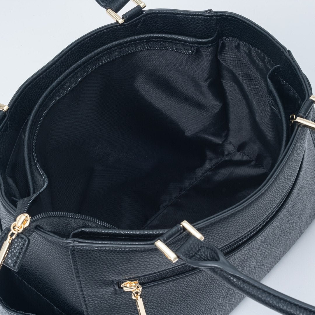 PINKY&DIANNE ロック トート ブラック