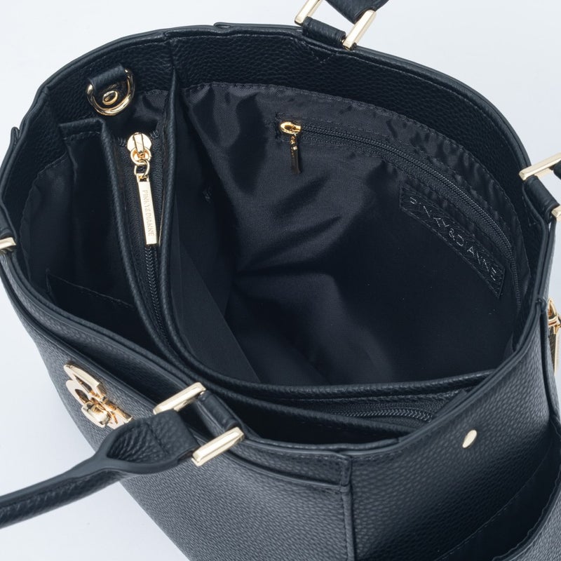 PINKY&DIANNE ロック 2WAYハンド ブラック