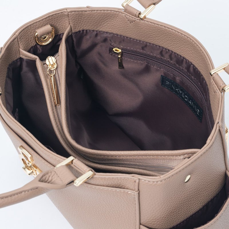 PINKY&DIANNE ロック 2WAYハンド ベージュ