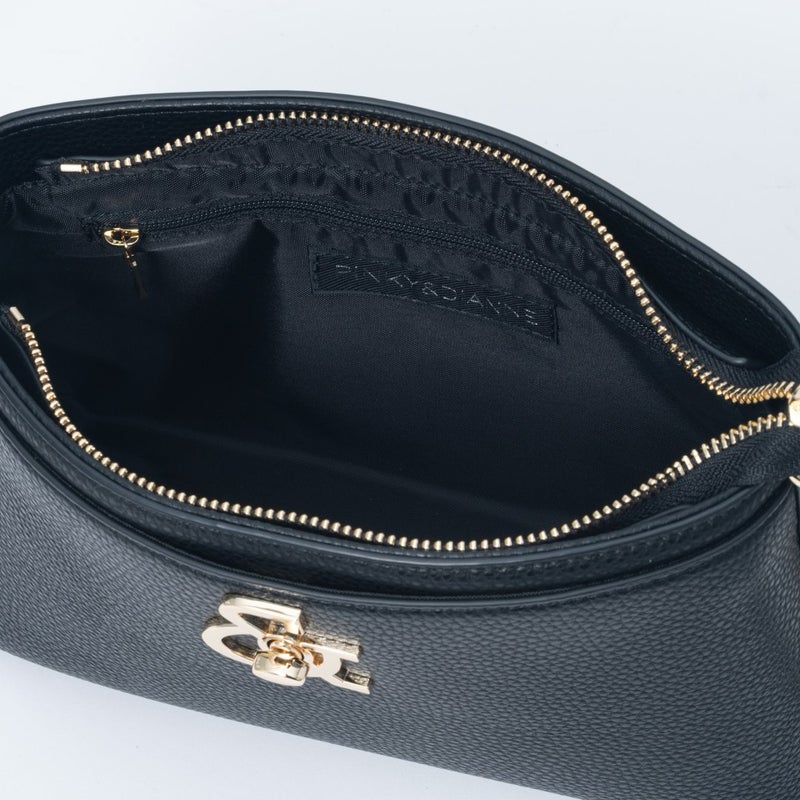 PINKY&DIANNE ロック ミニショルダー ブラック