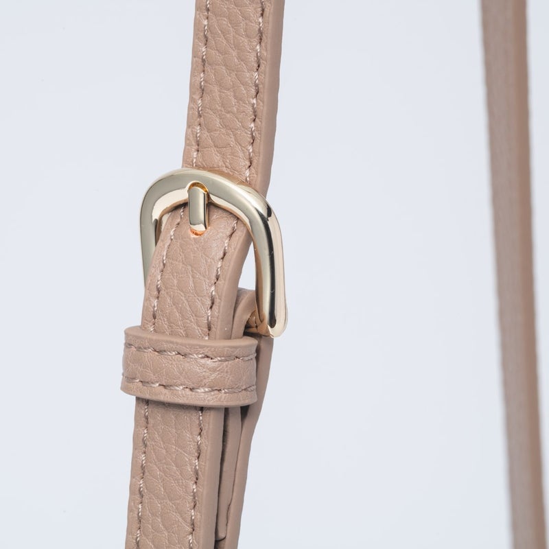 PINKY&DIANNE ロック ミニショルダー ベージュ