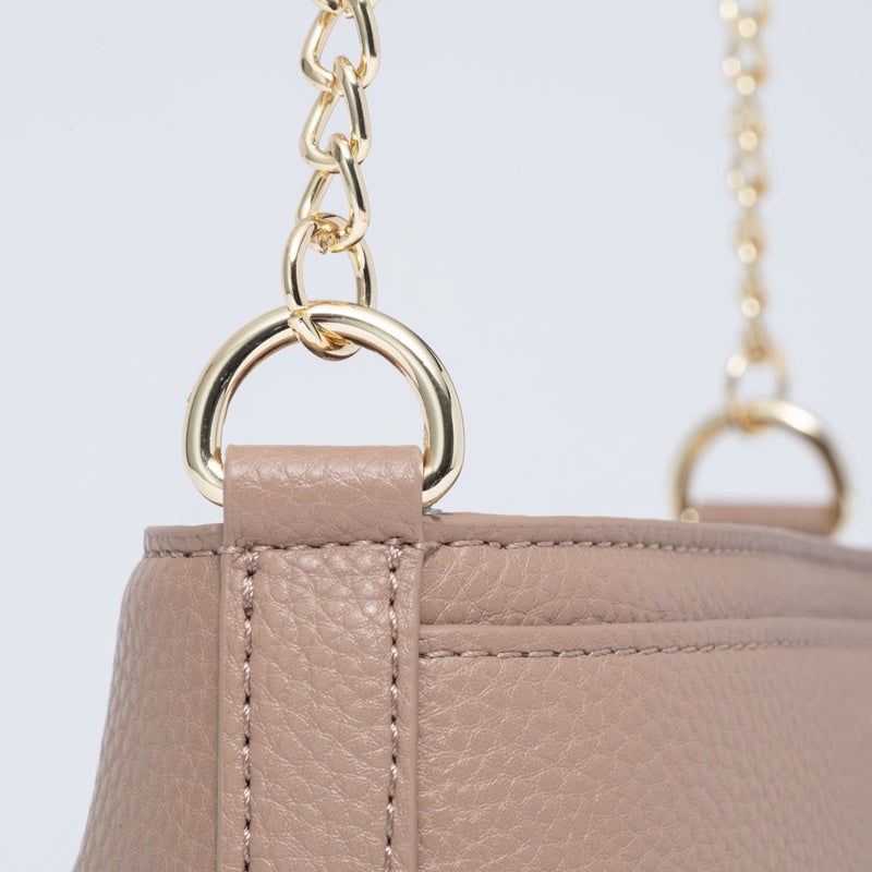 PINKY&DIANNE ロック ミニショルダー ベージュ