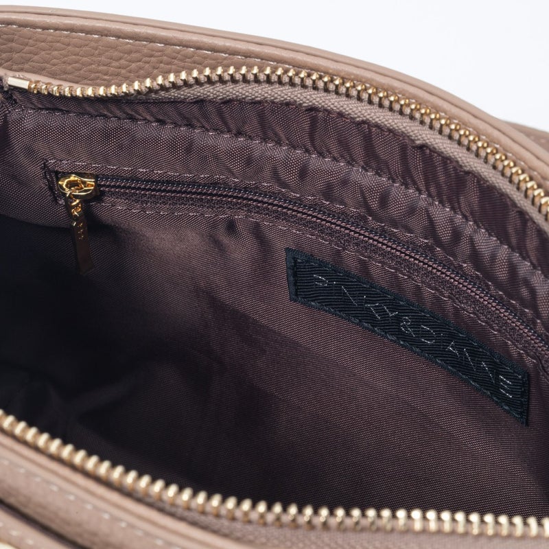 PINKY&DIANNE ロック ミニショルダー ベージュ