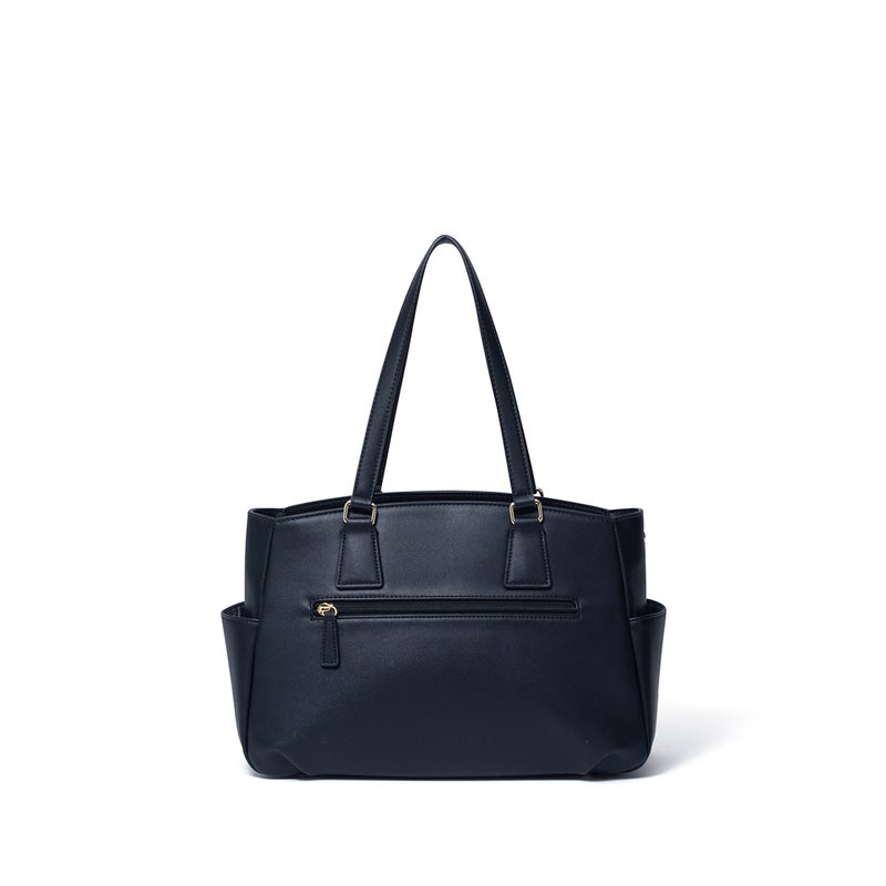 PATRICK COX クラシカルリリーチャーム 2WAYトート ブラック