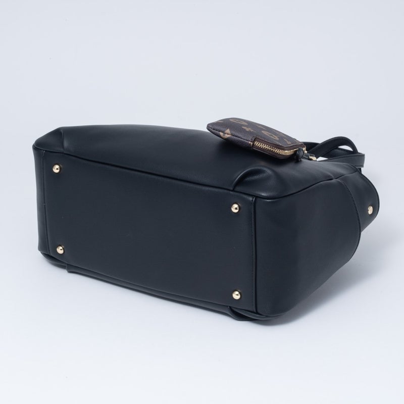 PATRICK COX クラシカルリリーチャーム 2WAYトート ブラック