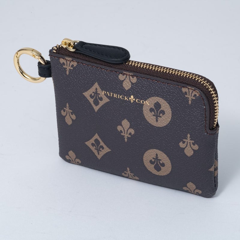 PATRICK COX クラシカルリリーチャーム 2WAYトート ブラック