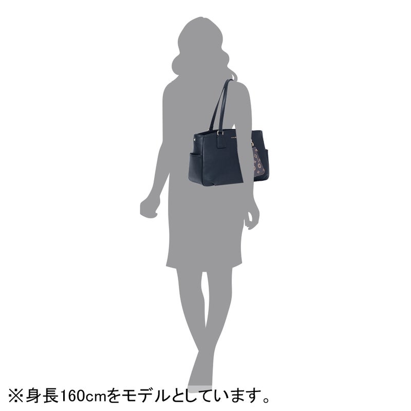 PATRICK COX クラシカルリリーチャーム 2WAYトート