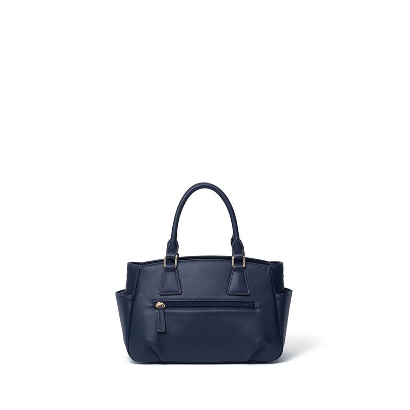 PATRICK COX クラシカルリリーチャーム 2WAYハンド ネイビー