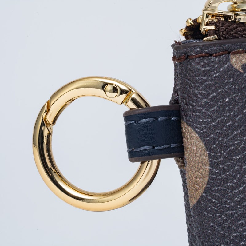 PATRICK COX クラシカルリリーチャーム 2WAYハンド ネイビー