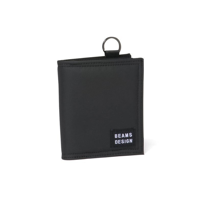 BEAMS DESIGN Passive 二つ折り財布【BMMW6CS2】 ブラック