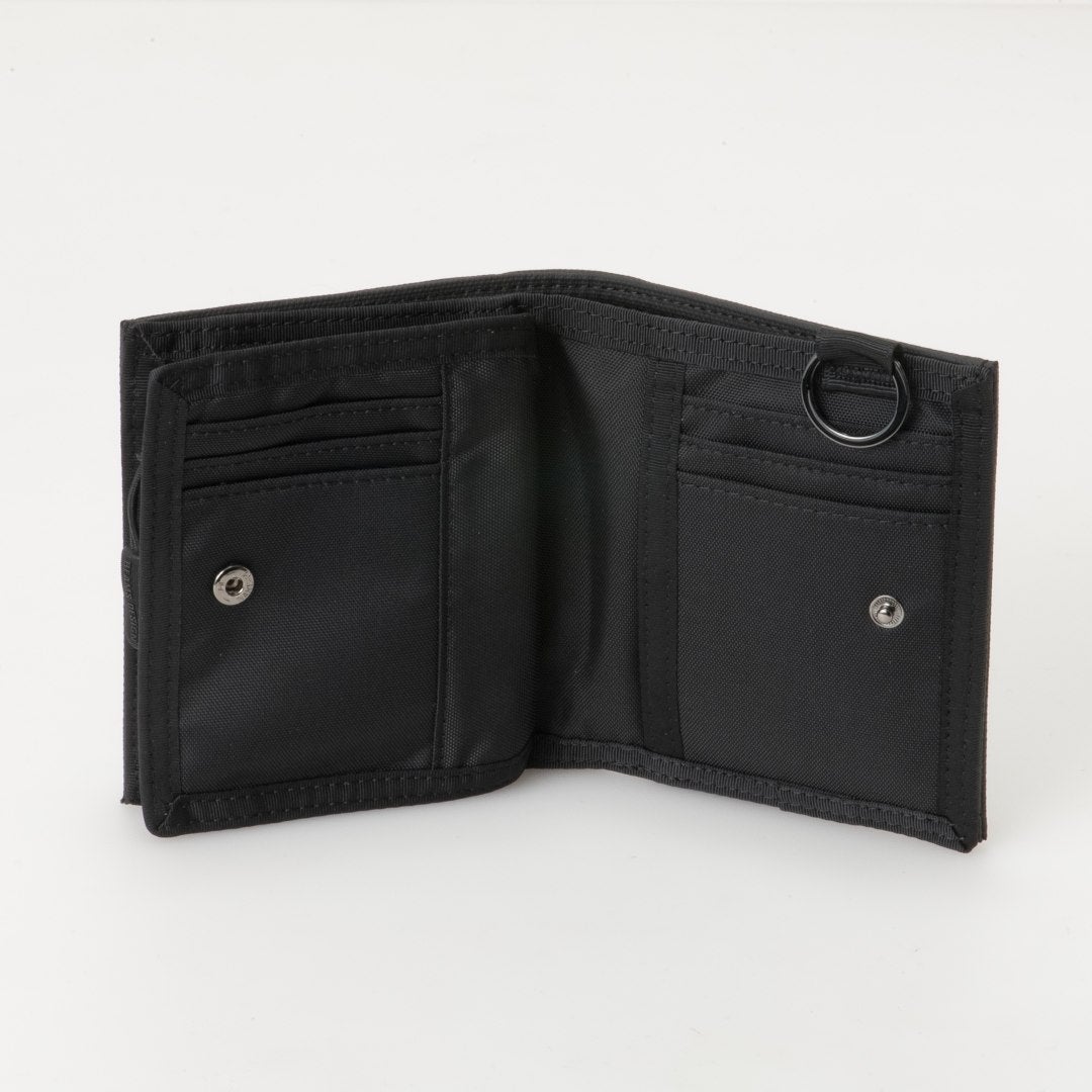 BEAMS DESIGN Passive 二つ折り財布【BMMW6CS2】 ブラック